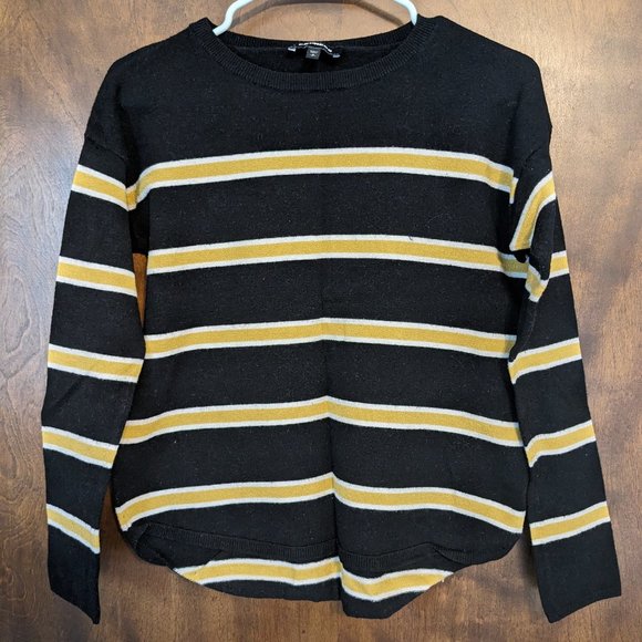 Express Black and Yellow Sweater - Picture 1 of 2